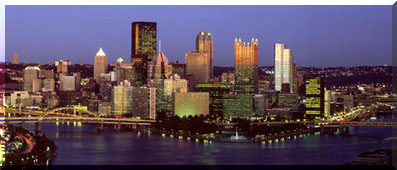 Pittsburgh and the Three Rivers